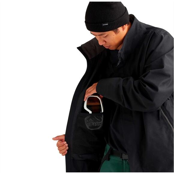 Dakine A-1 Snow Shell Jacket Unisex M Black - Picture 1 of 8